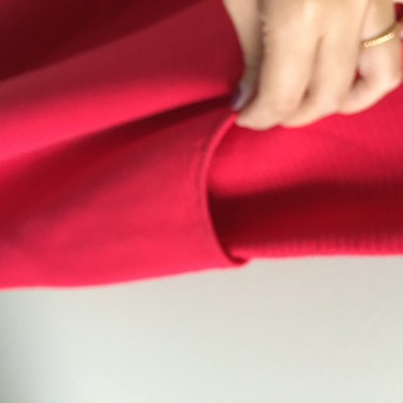 Boden Red Ottoman Shift Midi Dress WH538 Size 8L - Picture 8 of 14